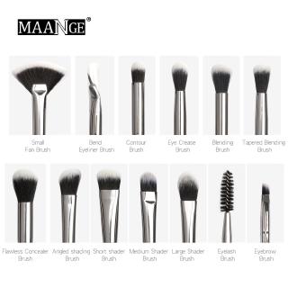 maange juego de 20 brochas de maquillaje profesional multifuncional en polvo sombra de ojos labios maquillaje cepillo herramientas de belleza (5)