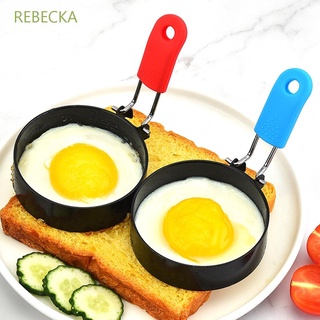 rebecka sandwich huevo anillo desayuno panqueque shaper huevo freír cocina cocina acero inoxidable redondo antiadherente anti-quemaduras molde de tortilla (1)
