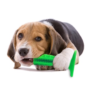 bylstore cepillo de dientes de perro de alta calidad cepillo de dientes cepillo de dientes juguetes limpios mascotas cachorro higiene cuidado oral