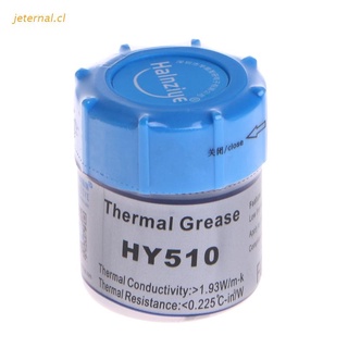 JET 10G HY510 Compuesto De Grasa Térmica De Silicona CPU Disipador De Calor Pasta De Enfriamiento Gris