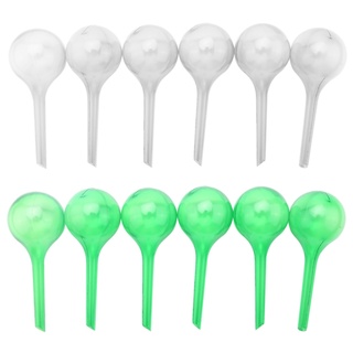 12 piezas de plantas de riego bombillas auto-regiendo globos automático dispositivo de agua bolas vacaciones planta planta maceta bombilla jardín