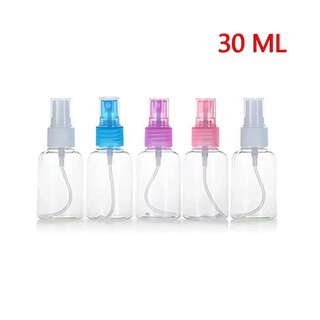 spray líquido portátil reutilizable botella vacía 30ml 50ml 5pcs 100ml 3pcs (1)