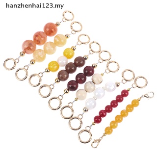[hanzhenhai123] Imitar hebillas cortas de cadena de perlas reemplazables extensión de correa de hombro extendida [MY]