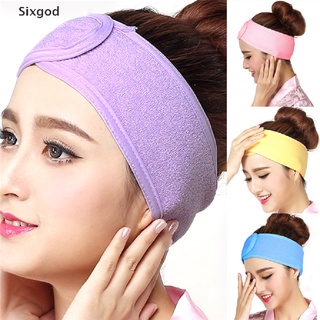 Sixgod Soft Adjustable Towel Hair Wrap Head Band For Make Up Beauty Hair Band .