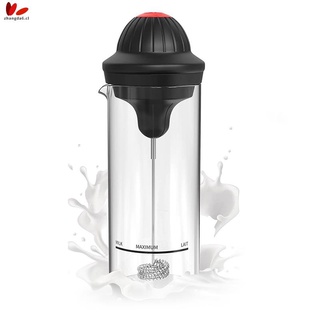 Milk Frother Handheld Electric High Powered Foam Maker for Lattes- Whisk Drink Mixer for Coffee Latte Frappe Cappuccino