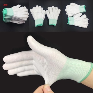 10 Pares De guantes De malla transpirables antiestáticos De malla/guantes De Dedos Completos Para computadoras