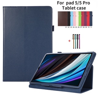 funda para tablet xiaomi mi pad 5 11 pulgadas soporte cubierta para mi pad 5 pro funda flip stand tablet cover+stylus
