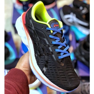 Asics NOVABLAST 8 colores de los hombres de suela suave zapatos de bádminton zapatos NOVA BLAST amortiguación zapatos para correr (7)