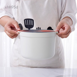 Xhh95d arroz especial para horno de microondas, multifuncional arroz, puede lavar arroz con taza medidora