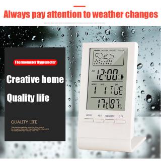 ALISONDZ Max Min valor temperatura pantalla LCD estación meteorológica termómetro (9)