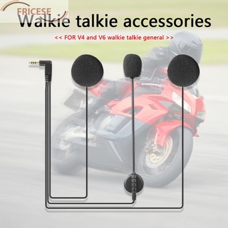 Casco de motocicleta intercomunicador auriculares compatibles con Bluetooth para V4 V6