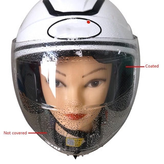 Película de lente de casco antiniebla para motocicleta visera escudo impermeable Universal