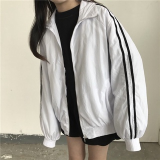 Las mujeres delgadas prendas de abrigo japón fresco estilo corto párrafo chaquetas bolsillo oversize