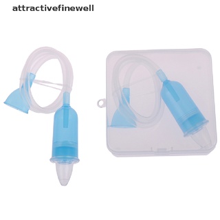 [atractivefinewell] aspirador nasal para niños recién nacido cuidado de seguridad nasal aspirador nariz limpiador