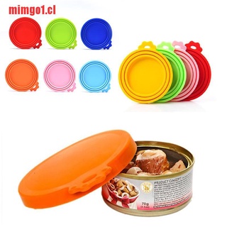[mimgo1] tapa enlatada de silicona reutilizable, sellada, cubierta fresca, para mascotas (1)