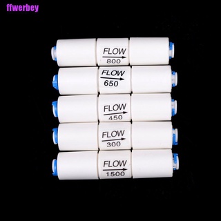 [ffwerbey] 1/4" Flow Restrictor 300Cc-1500Cc With Quick Connect For Ro Reverse Osmosis