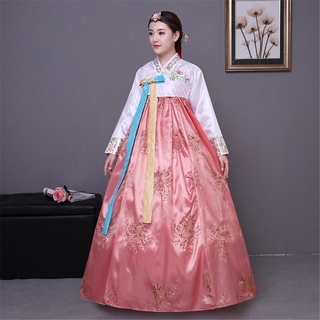 Mujer Hanbok vestido tradicional traje de las mujeres palacio de la boda baile disfraz Oriantal Dae Jang Geum disfraz (1)
