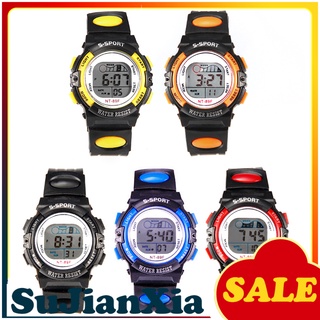 Sujianxia reloj De pulsera Digital Led Luminoso Multifuncional deportivo Para niños