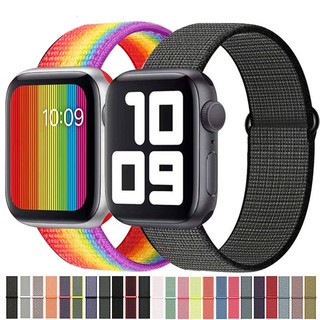 correa de nylon para apple watch iwatch band 42mm 38mm sport loop correa de reloj pulsera apple watch se 6 5 4 3 2 1
