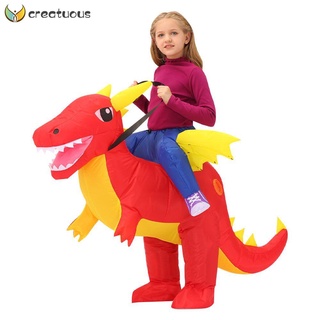 vestido de fiesta creatuoso inflable dinosaurio disfraz de cosplay juguete pterodáctilo explotar fantasía halloween rendimiento niños/niños/adulto