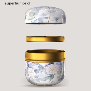 SUPERHUMOR Retro Floral Tin Gift Jewelry Box Cookie Candy Tea Storage Box Candy Gift Case .