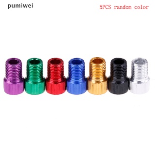 Pumiwei 5Pc presta to schrader valve adapter converter road bike cycle bicycle pump tube CL