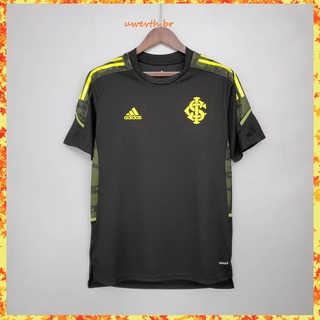 2021/2022 Camiseta Internacional de entrenamiento de fútbol Brasil negra (1)