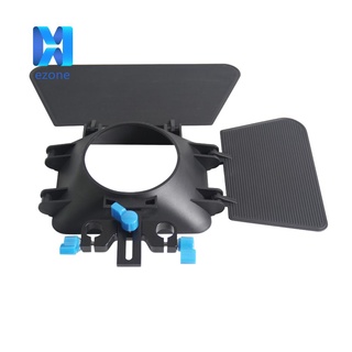 Ezone M1 Matte Box Camera Shade for 15mm Rail Rod Follow Focus Rig Cage Camera (8)