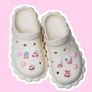 🌼🌼10pcs lindo rosa botón zapatos Charm-Crocs /Jibbitz /botón Crocs /Charm/DIY-lindo dibujos animados accesorios