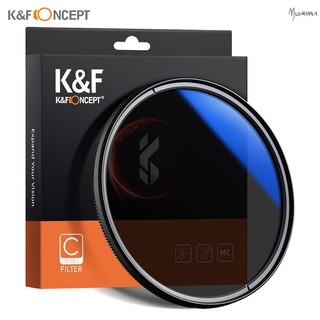 k&f concept 62mm ultra slim cpl filtro óptico multi recubierto mc polarizador circular filtro polarizado para lente de cámara dslr