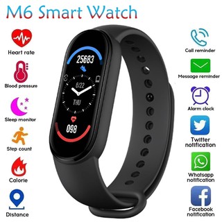 M5 smart watch men women monitor de frequência cardíaca bloodpressure fitness tracker 2020