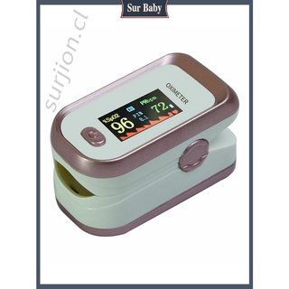monitor de saturación de pulso bebé monitor de saturación portátil sensor de oxígeno oxímetro de la yema de los dedos [surjion] (5)