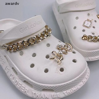 CHARMS adv cadena de zapatos encantos de metal encantos decoración para croc zueco zapatos colgante kit de hebilla.