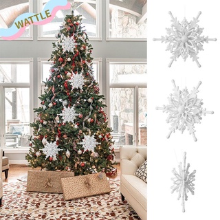 Wat colgante blanco De Alta calidad Para decoración De árbol De navidad/flotador De nieve