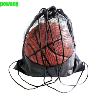 pewany deportes baloncesto cubierta de almacenamiento al aire libre mochila bolsa de baloncesto portátil de almacenamiento de fútbol bolsas de voleibol bola bolsa de malla/multicolor