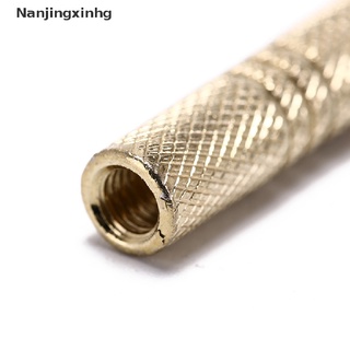 [Nanjingxinhg] 3pcs copper plated dart barrel for nylon/steel darts tip 47mm 16g 2ba thread [HOT] (2)