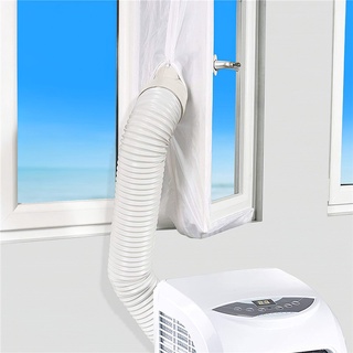 ☀ Kit de Panel de tela de sellado de ventana de bloqueo de aire es adecuado para aire acondicionado móvil