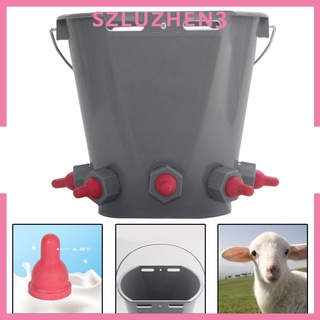 [Smarthome] cubo de leche de cabra de gran capacidad para animales de granja, para bebé, cabra, corderos