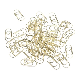 100x 20mm Paper Clips Metal Paperclips Office School Document Use Stationery