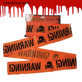 Chantsingheart - cinta de advertencia para Halloween, accesorios para ventana, fiesta, peligro, esperanza de que pueda disfrutar de sus compras