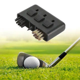 haircare1.cl Mini Golf Club Brush 3 In 1 Debris Removal Pocket Sized Putter Wedge Shoes Cleaning Brush for Outdoor (3)
