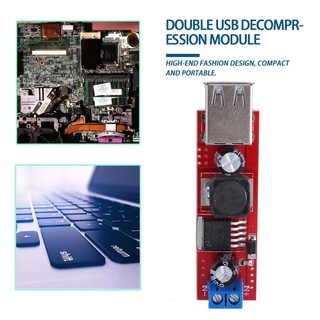 [carlightsbb] módulo convertidor dc 6v-40v a 5v 3a doble carga usb dc-dc