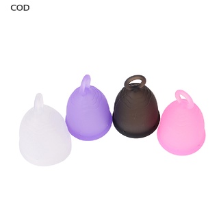 [COD] Menstrual Cup Medical Grade Soft Silicone Feminine Period Hygiene Reusable Cups HOT
