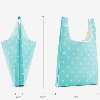 fashion square lady plegable bolsa de reciclaje oxford bolsa de compras eco bolsa simple bolsa de la compra (8)