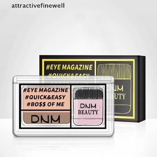 [attractivefinewell] Double Color Lazy Eye Shadow Palette Eyeshadow Waterproof Glitter Cosmetics