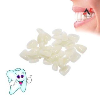 AM 50 Pcs Temporary Resin Sticker Shade Dental Whitening Veneers Teeth Upper Beauty (1)