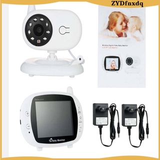 3.5"Baby Monitor 2.4GHz LCD Wireless Audio Talk NightVision Digital Video EU (7)