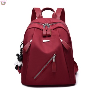 Ms mujeres moda Oxford mochila de gran capacidad Multi bolsillos bolsa de viaje niñas mochila escolar