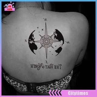 (Citytimes) 1pc J153 impermeable Animal arte corporal falso tatuaje temporal tatuaje pegatina