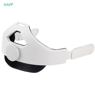 happ vr accesorios correa de cabeza almohadilla para oculus quest 2 vr casco auriculares cojín antideslizante presión reducir